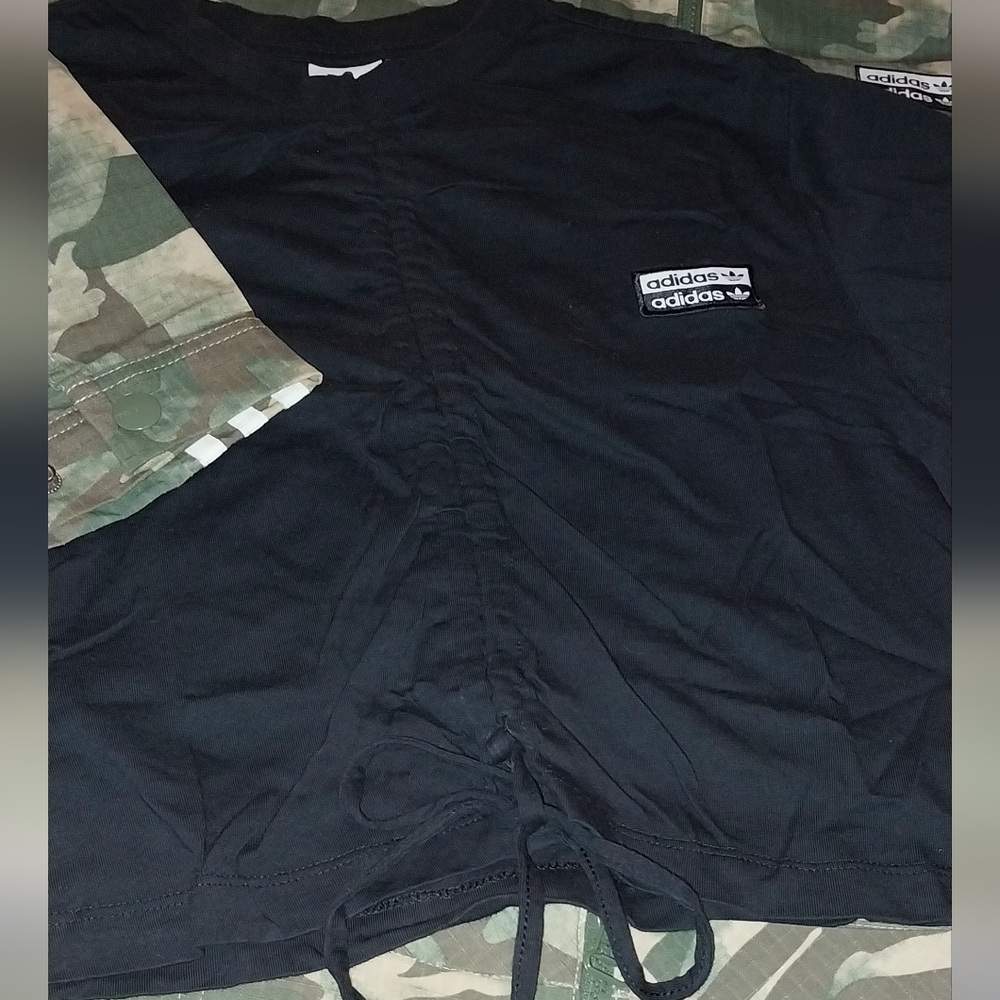 Adidas Camo Skirt Jacket Shirt Set - Picture 5 of 15